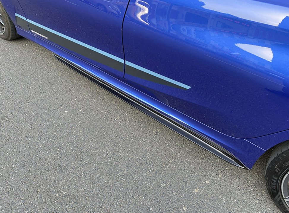 AERO CARBON - BMW 3 SERIES G20 GLOSS BLACK MP STYLE SIDE SKIRTS
