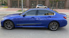 AERO CARBON - BMW 3 SERIES G20 GLOSS BLACK MP STYLE SIDE SKIRTS