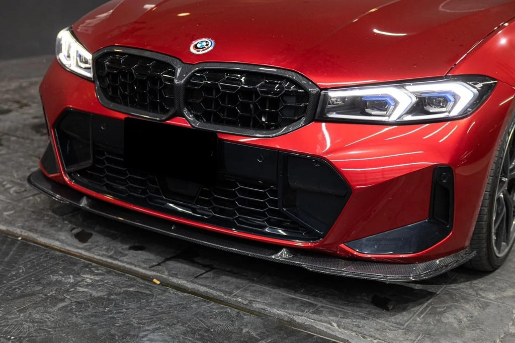 AERO CARBON - BMW 3 SERIES G20 LCI 2023+ CARBON FIBRE FRONT LIP 3D STYLE