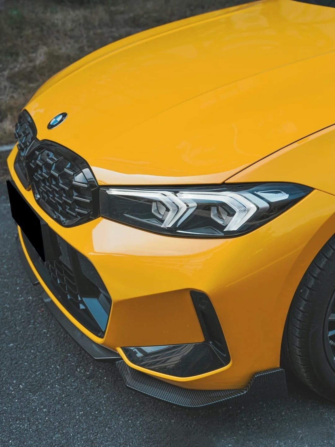 AERO CARBON - BMW 3 SERIES G20 LCI 2023+ CARBON FIBRE FRONT LIP MP STYLE