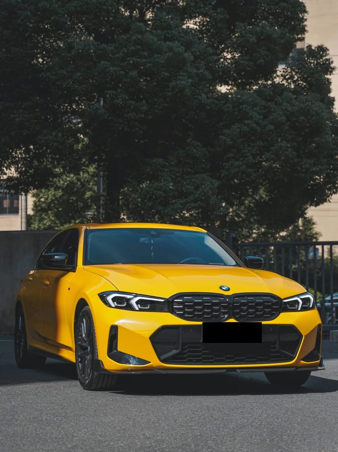 AERO CARBON - BMW 3 SERIES G20 LCI 2023+ CARBON FIBRE FRONT LIP MP STYLE