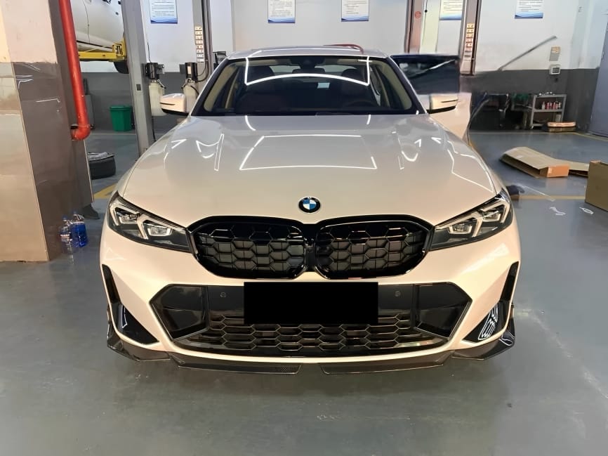 AERO CARBON - BMW 3 SERIES G20 LCI 2023+ CARBON FIBRE FRONT LIP MP STYLE