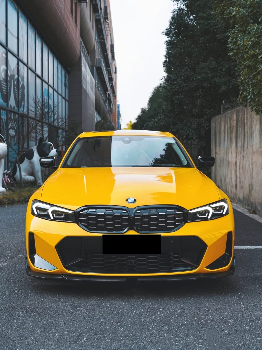 AERO CARBON - BMW 3 SERIES G20 LCI 2023+ CARBON FIBRE FRONT LIP MP STYLE