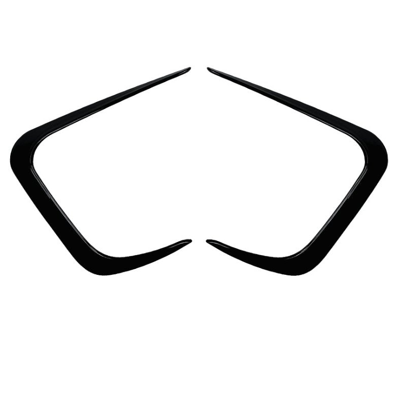 AERO CARBON - BMW 3 SERIES G20 LCI 2023+ FRONT BUMPER CANARDS ABS PLASTIC