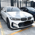 AERO CARBON - BMW 3 SERIES G20 LCI 2023+ FRONT BUMPER CANARDS ABS PLASTIC