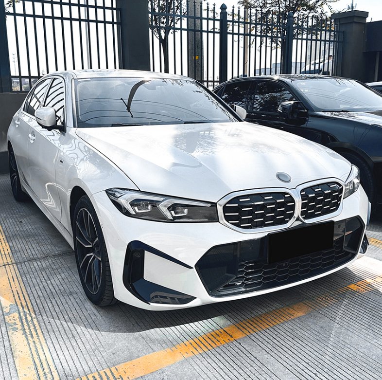 AERO CARBON - BMW 3 SERIES G20 LCI 2023+ FRONT BUMPER CANARDS ABS PLASTIC