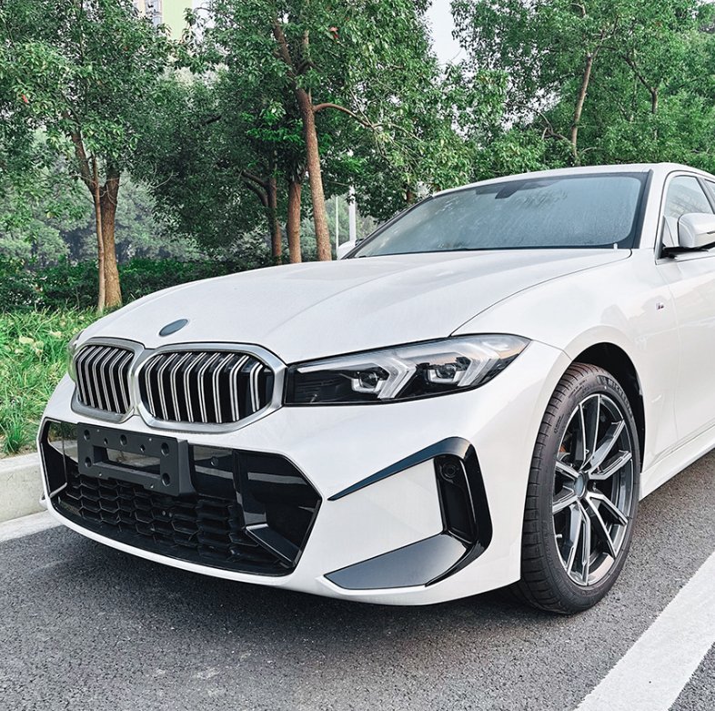 AERO CARBON - BMW 3 SERIES G20 LCI 2023+ FRONT BUMPER CANARDS ABS PLASTIC