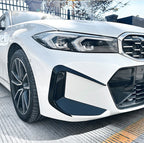 AERO CARBON - BMW 3 SERIES G20 LCI 2023+ FRONT BUMPER CANARDS ABS PLASTIC