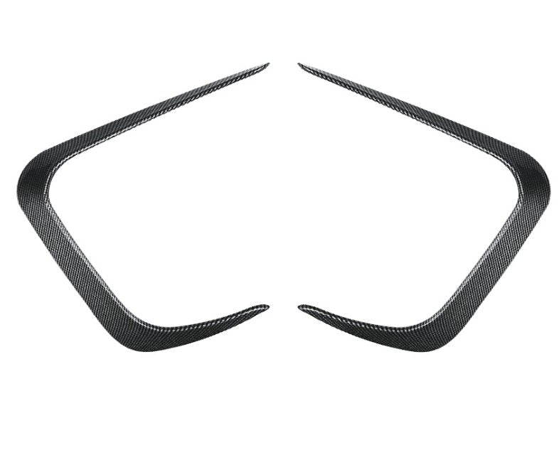 AERO CARBON - BMW 3 SERIES G20 LCI 2023+ FRONT BUMPER CANARDS ABS PLASTIC