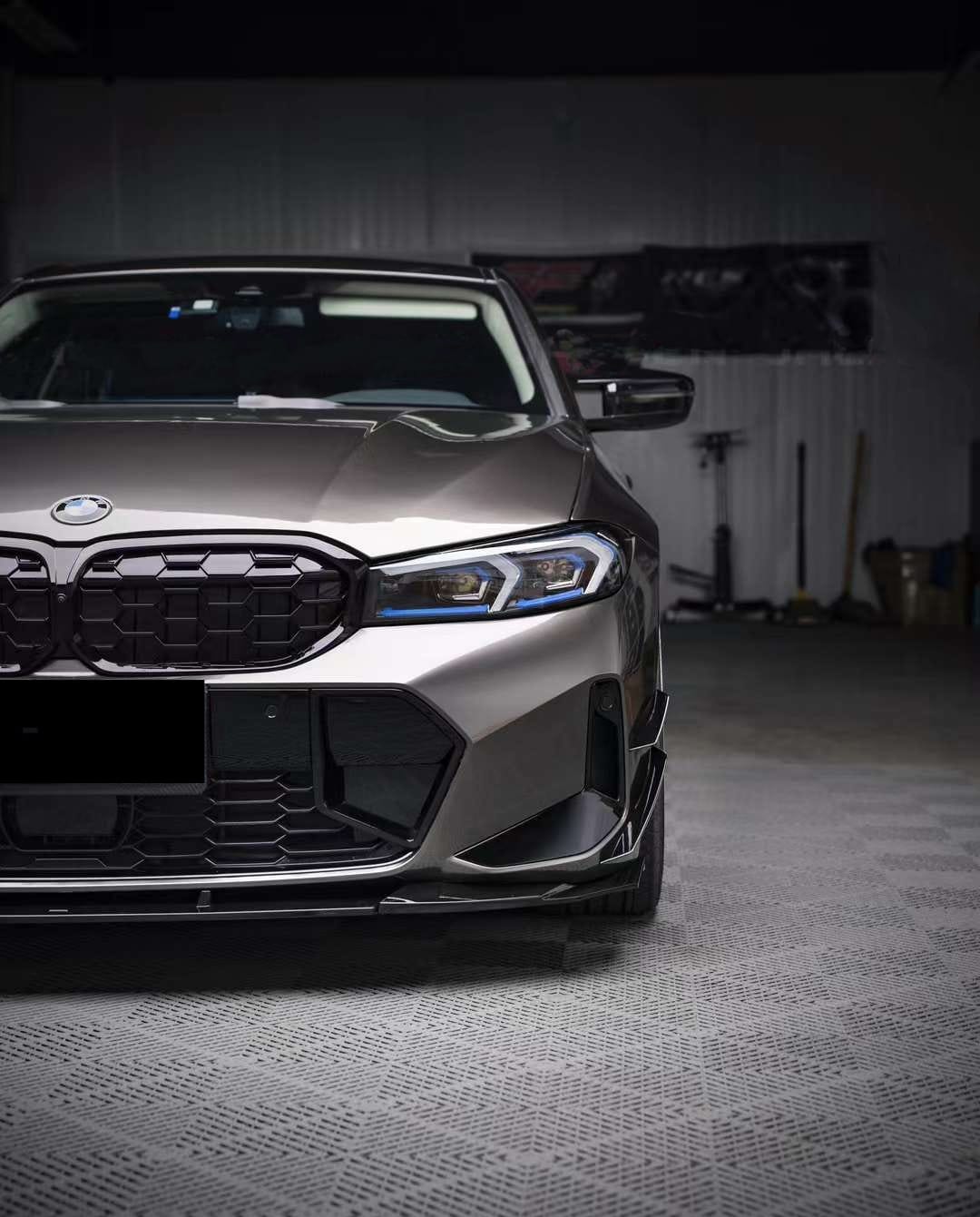 VTEN - BMW 3 SERIES G20 LCI 2023+ FRONT LIP ABS GLOSS BLACK