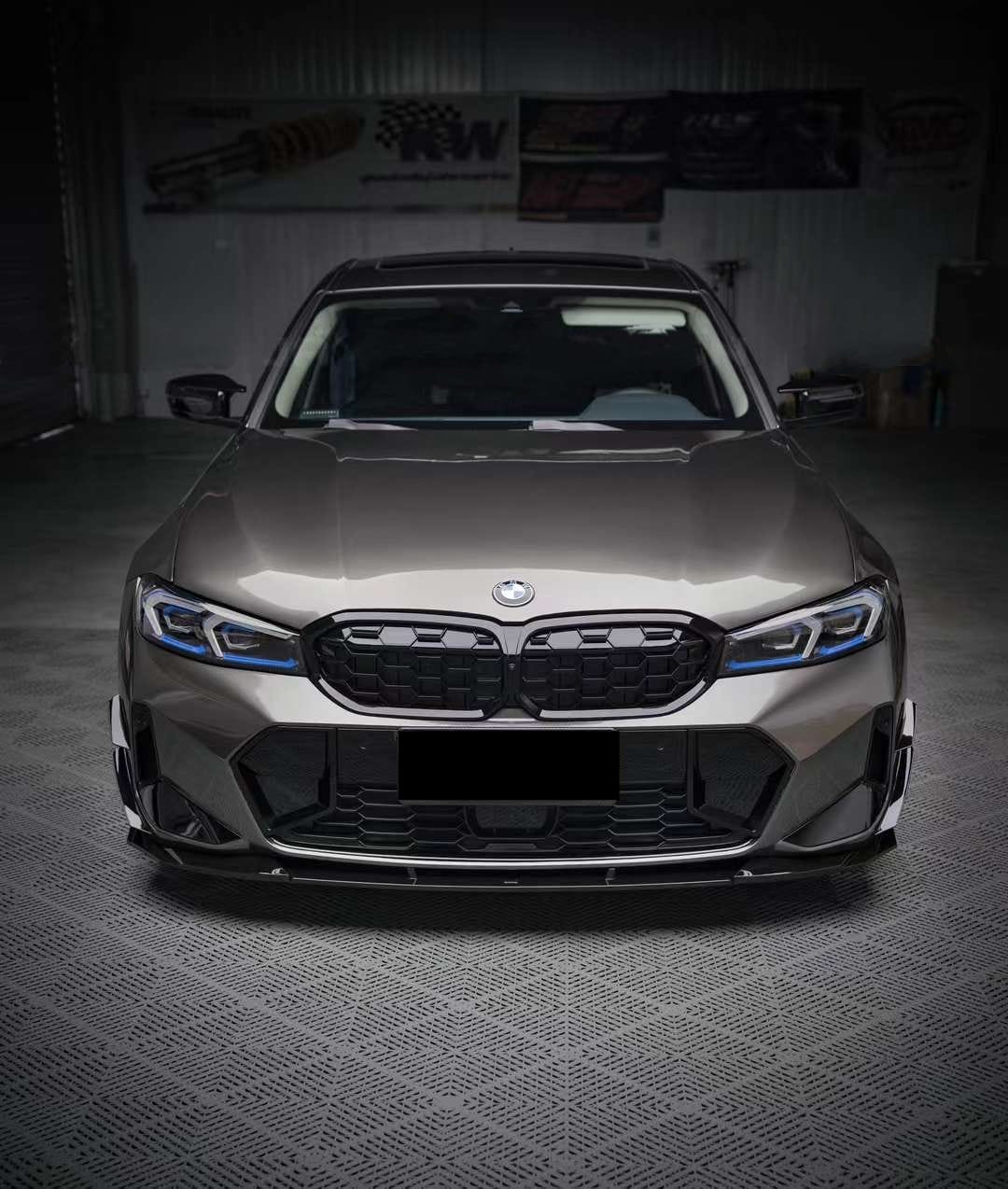 VTEN - BMW 3 SERIES G20 LCI 2023+ FRONT LIP ABS GLOSS BLACK