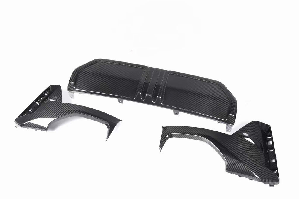 AERO CARBON - BMW 3 SERIES G20 LCI 22+ CARBON FIBRE M PERFORMANCE STYLE REAR DIFFUSER