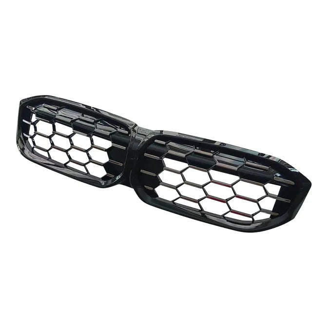 AERO CARBON - BMW 3 SERIES G20 LCI 23+ ABS GLOSS BLACK HONEYCOMB GRILL GRILLE