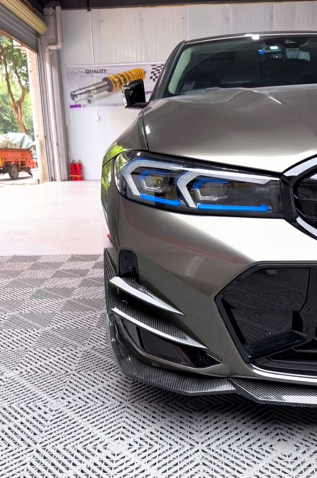 AERO CARBON - BMW 3 SERIES G20 LCI CARBON FIBRE CANARDS