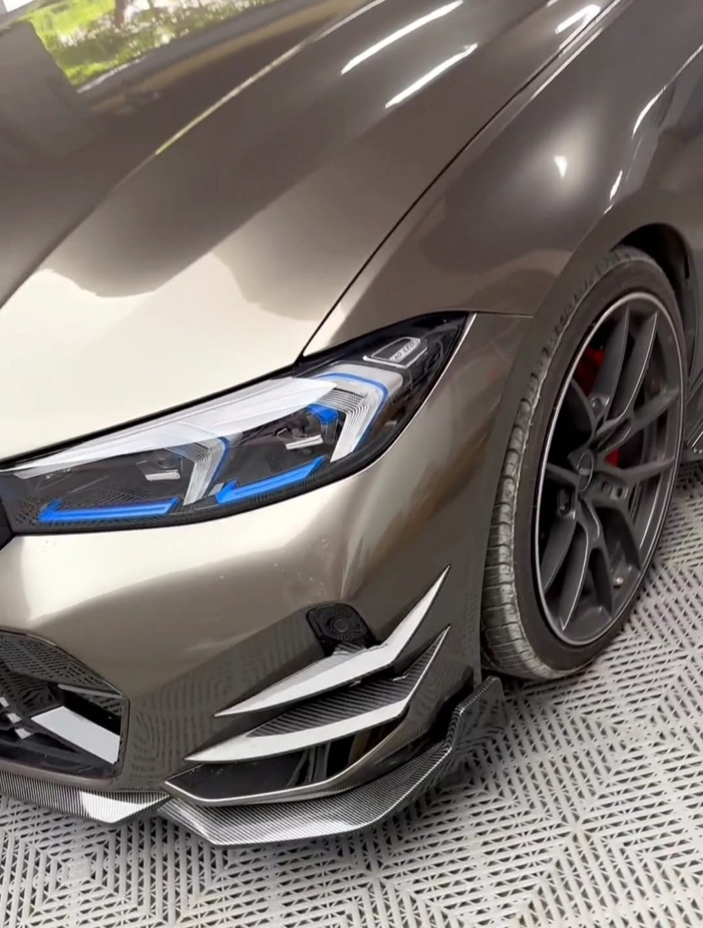 AERO CARBON - BMW 3 SERIES G20 LCI CARBON FIBRE CANARDS