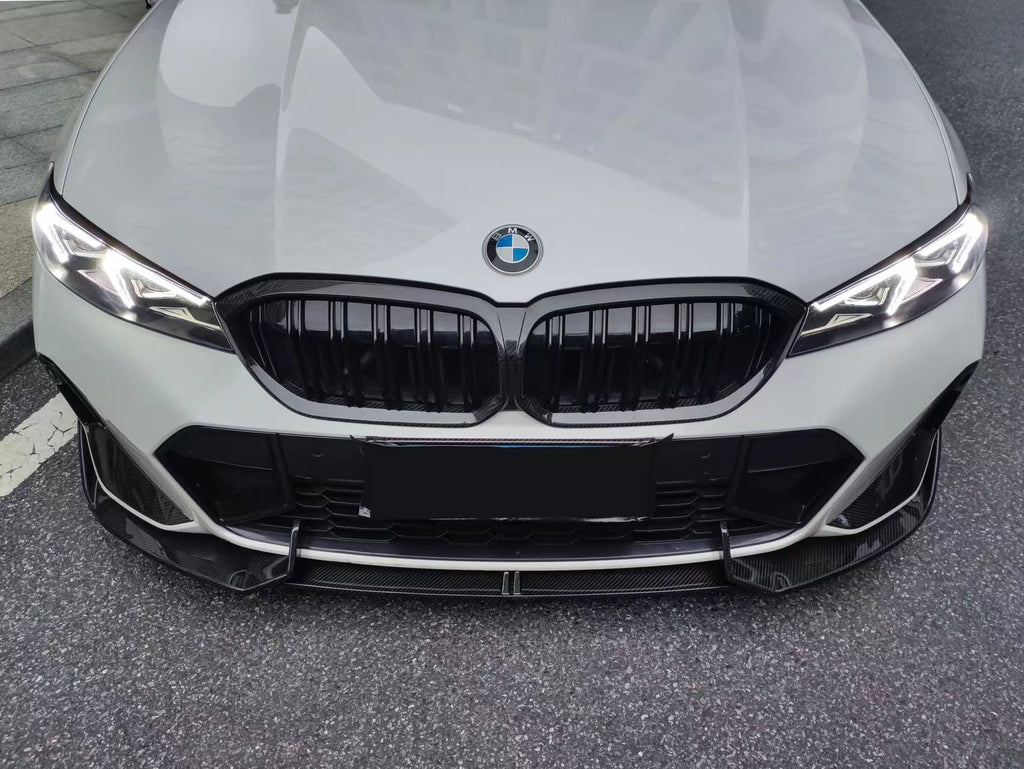 AERO CARBON - BMW 3 SERIES G20 LCI CARBON FIBRE FRONT LIP AD STYLE