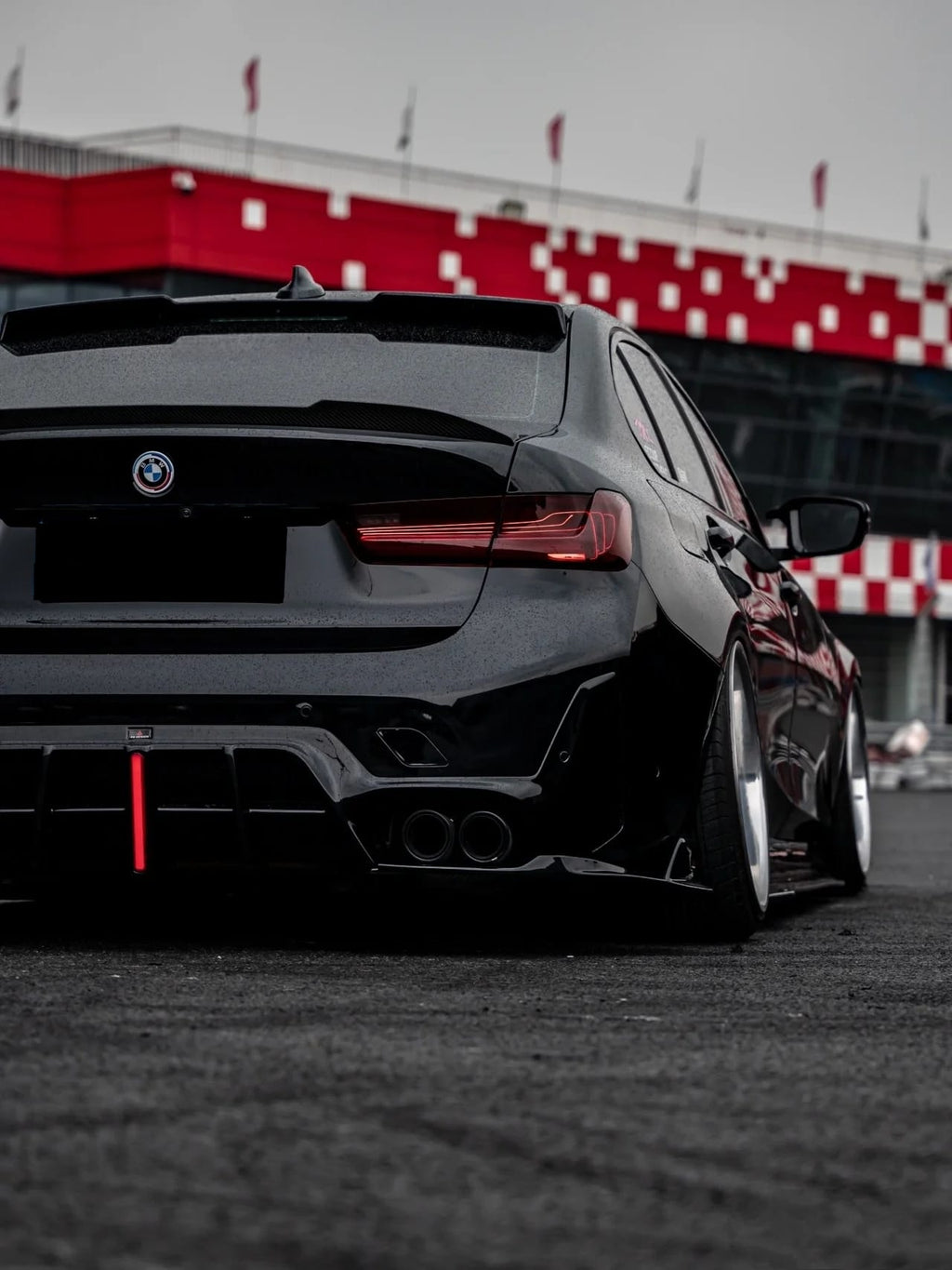 VTEN - BMW 3 SERIES G20 LCI GLOSSY BLACK ROOF SPOILER