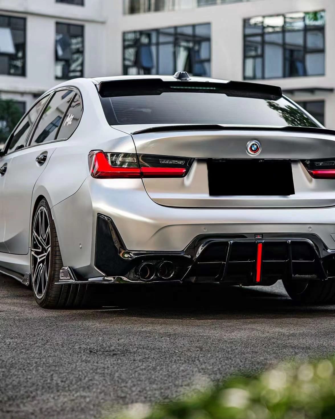VTEN - BMW 3 SERIES G20 LCI GLOSSY BLACK ROOF SPOILER