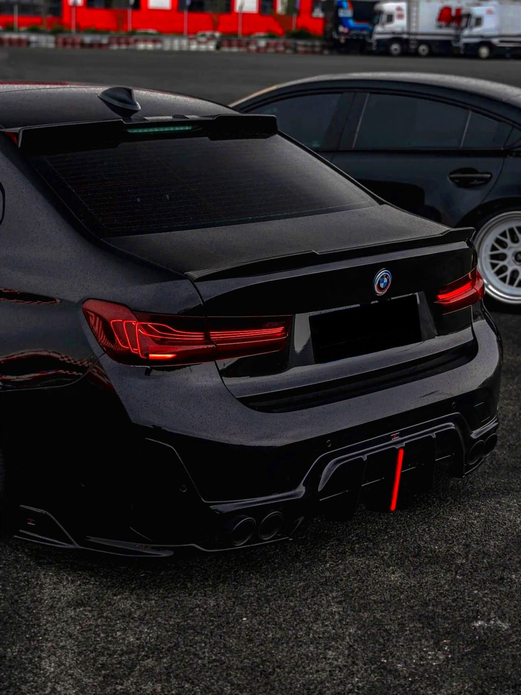 VTEN - BMW 3 SERIES G20 LCI GLOSSY BLACK ROOF SPOILER