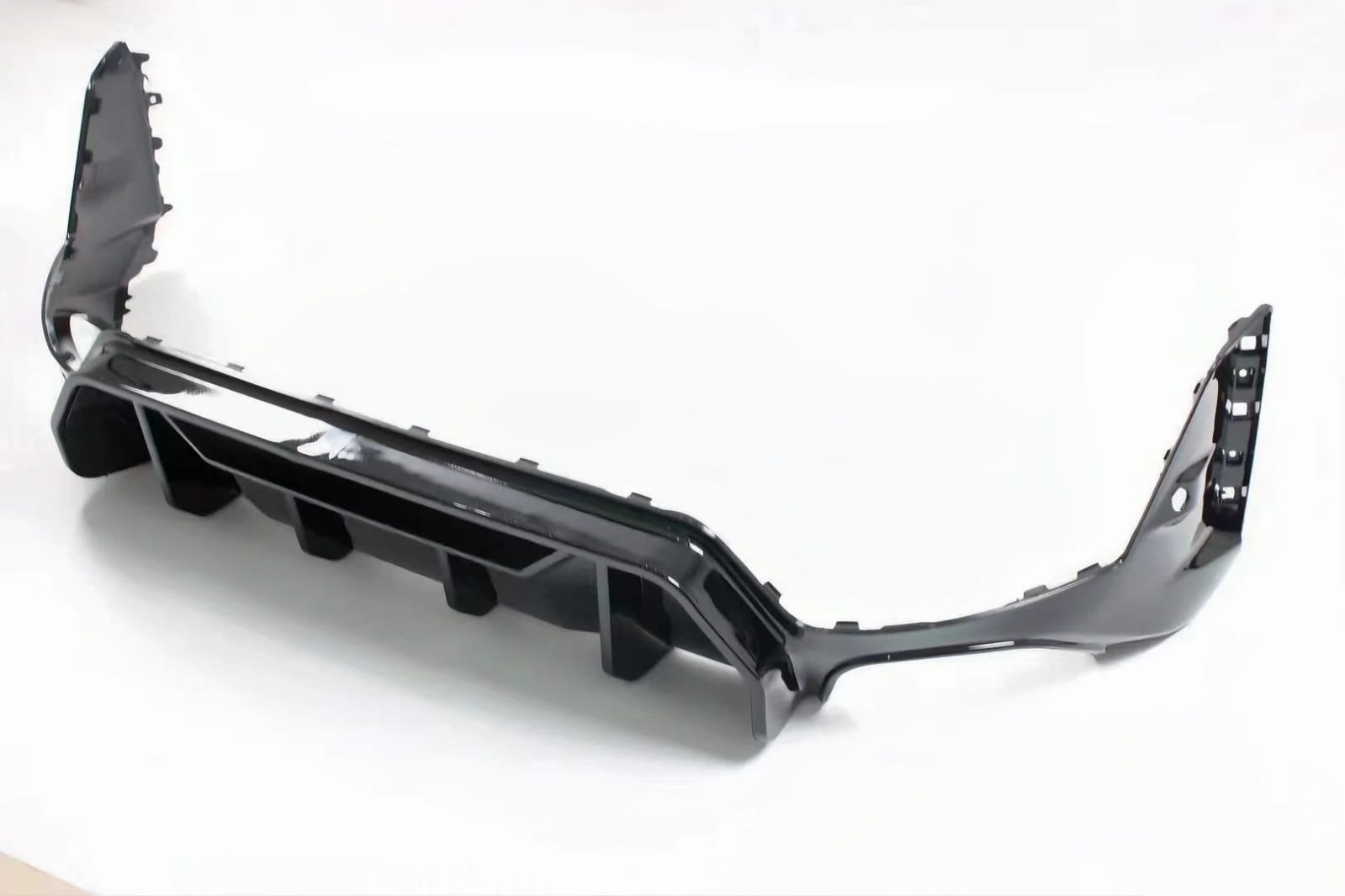 AERO CARBON - BMW 3 SERIES G20 LCI M PERFORMANCE STYLE REAR DIFFUSER ( ABS GLOSS BLACK )