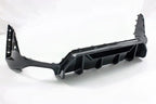 AERO CARBON - BMW 3 SERIES G20 LCI M PERFORMANCE STYLE REAR DIFFUSER ( ABS GLOSS BLACK )