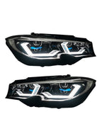 AERO CARBON - BMW 3 SERIES G20 LED FRONT HEADLIGHTS OS STYLE