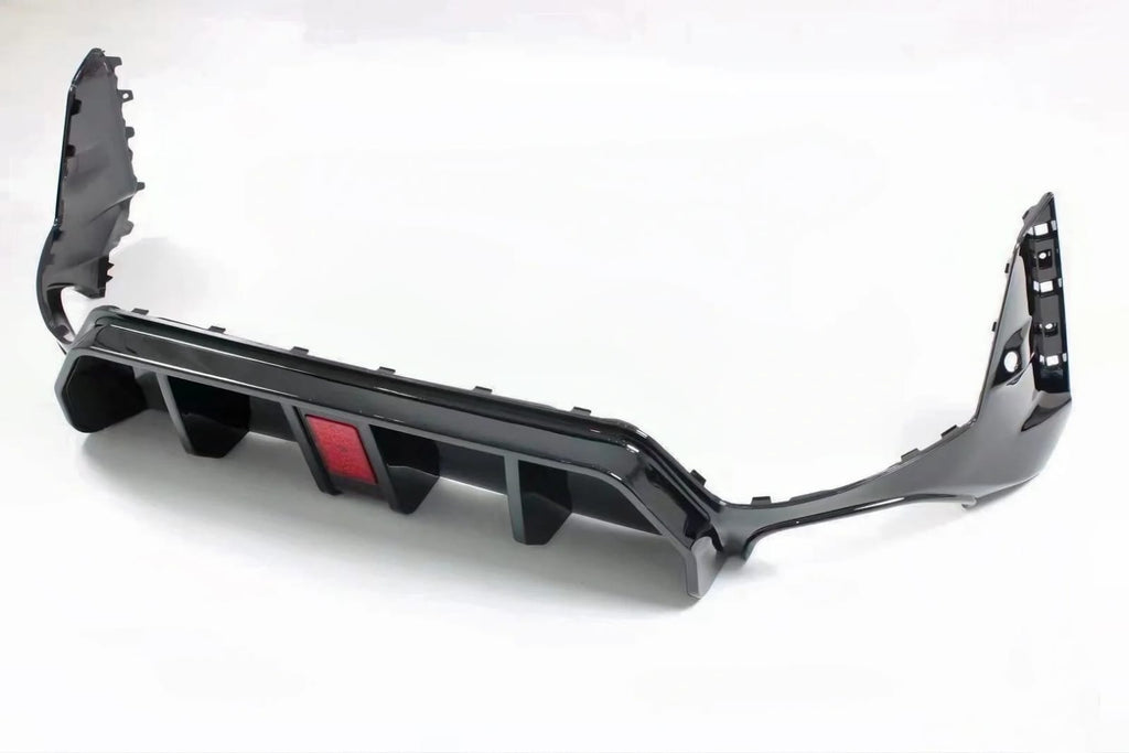 AERO CARBON - BMW 3 SERIES G20 LED LCI REAR DIFFUSER ( ABS GLOSS BLACK )