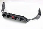AERO CARBON - BMW 3 SERIES G20 LED LCI REAR DIFFUSER ( ABS GLOSS BLACK )