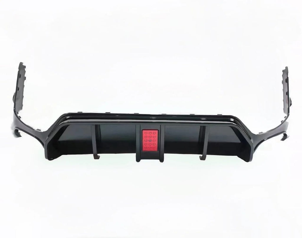 AERO CARBON - BMW 3 SERIES G20 LED LCI REAR DIFFUSER ( ABS GLOSS BLACK )