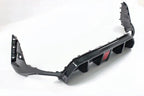 AERO CARBON - BMW 3 SERIES G20 LED LCI REAR DIFFUSER ( ABS GLOSS BLACK )