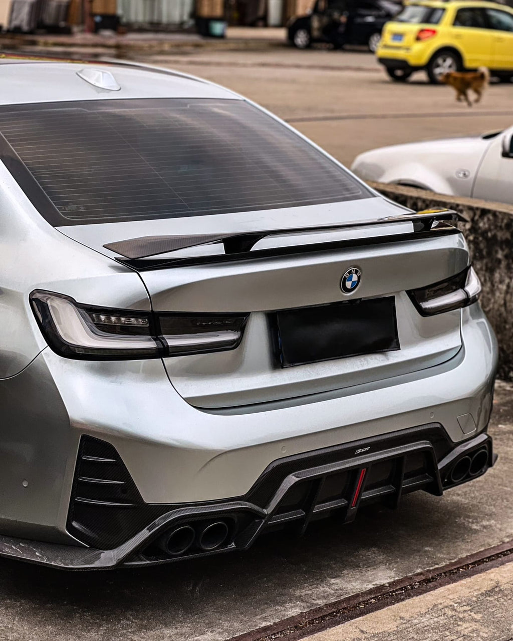AERO CARBON - BMW 3 SERIES G20 / M3 G80 CLEAR WHITE TAIL LIGHTS