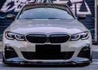 AERO CARBON - BMW 3 SERIES G20 PRE-LCI 2019 -22 LED GLOSS BLACK GRILLE GRILL