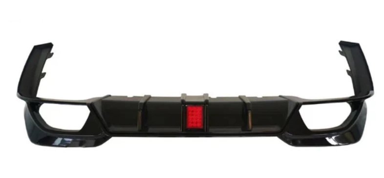 AERO CARBON - BMW 3 SERIES G20 (PRE-LCI) GLOSS BLACK LED LIGHT REAR DIFFUSER