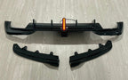 VTEN - BMW 3 SERIES G20 PRE-LCI GLOSS BLACK SLIM LED REAR DIFFUSER