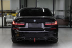 VTEN - BMW 3 SERIES G20 PRE-LCI GLOSS BLACK SLIM LED REAR DIFFUSER