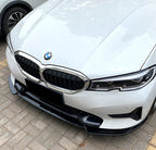 AERO CARBON - BMW 3 SERIES G20 SPORT (PRE LCI) ABS PLASTIC GLOSS BLACK FRONT LIP