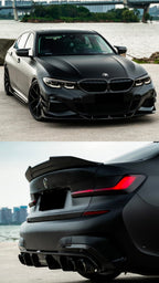 AERO CARBON - BMW 3 SERIES G20 TK STYLE CARBON FULL BODY KIT BUNDLE