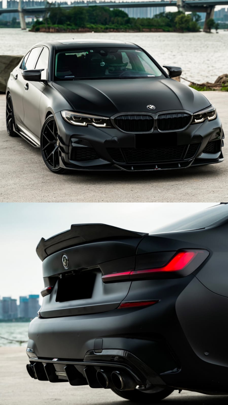 AERO CARBON - BMW 3 SERIES G20 TK STYLE CARBON FULL BODY KIT BUNDLE