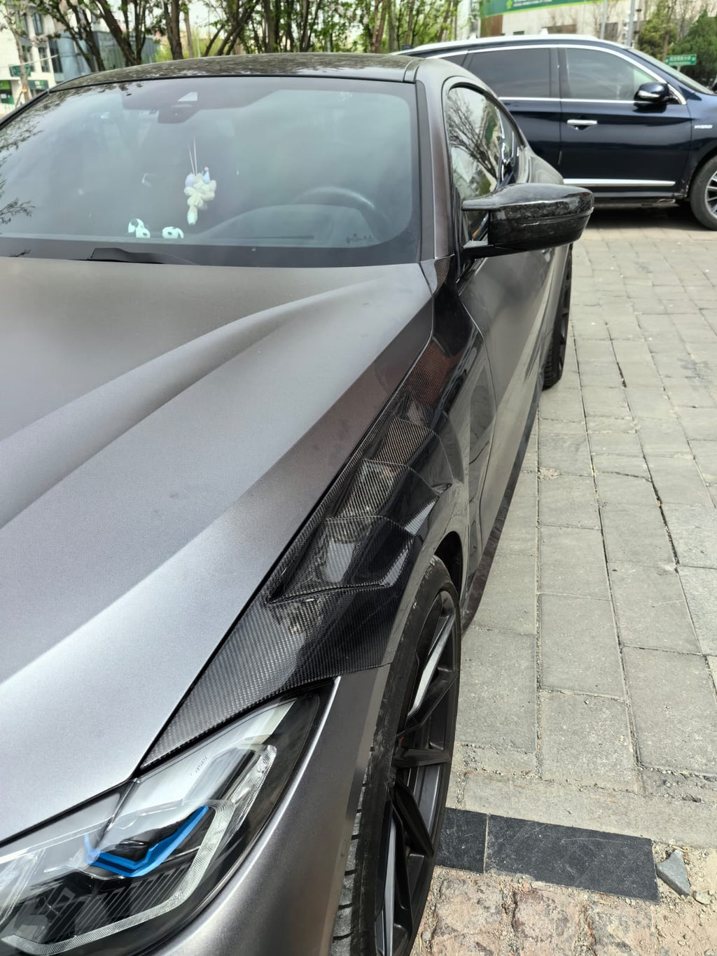 AERO CARBON - BMW 4 SERIES G22 CARBON FIBRE FRONT FENDER / SIDE WINGS