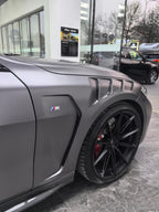 AERO CARBON - BMW 4 SERIES G22 CARBON FIBRE FRONT FENDER / SIDE WINGS