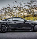 SOOQOO - BMW 4 SERIES G22 DRY CARBON SIDE SKIRTS CX STYLE