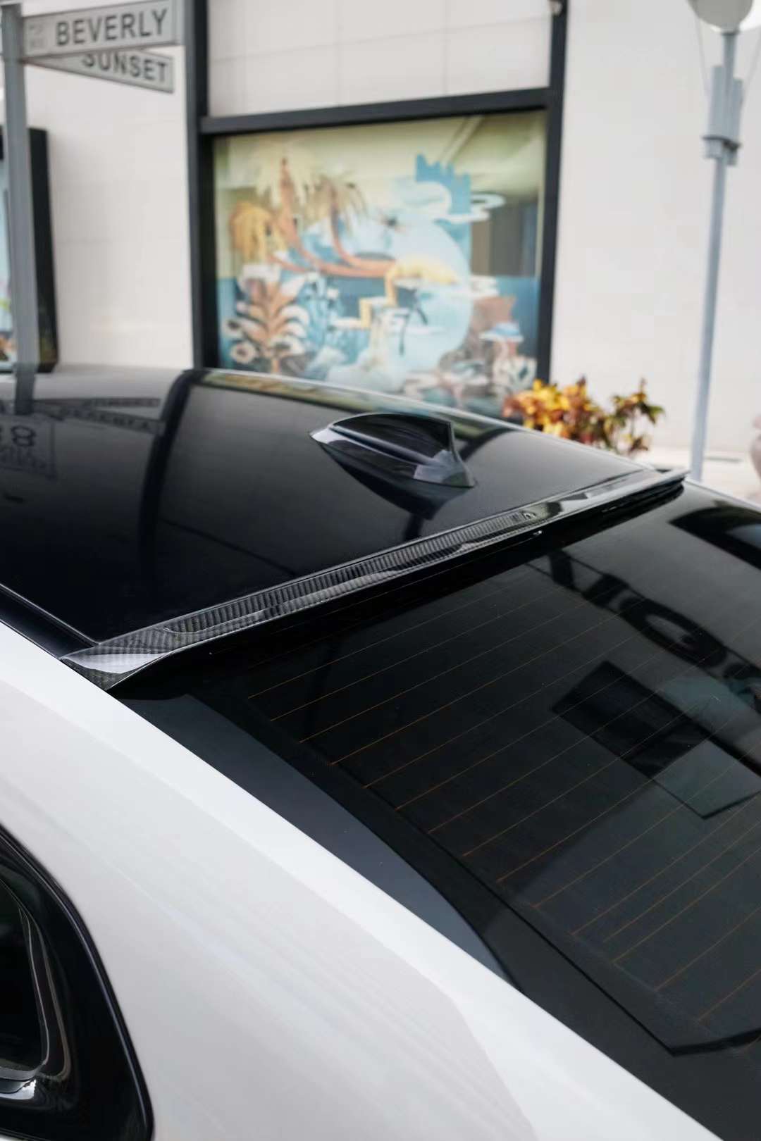 AERO CARBON - BMW 4 SERIES G22 DRY CARBON FIBRE TOP ROOF SPOILER