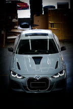 AERO CARBON - BMW 4 SERIES G22 / G22 LCI GLOSS BLACK CSL LED GRILL