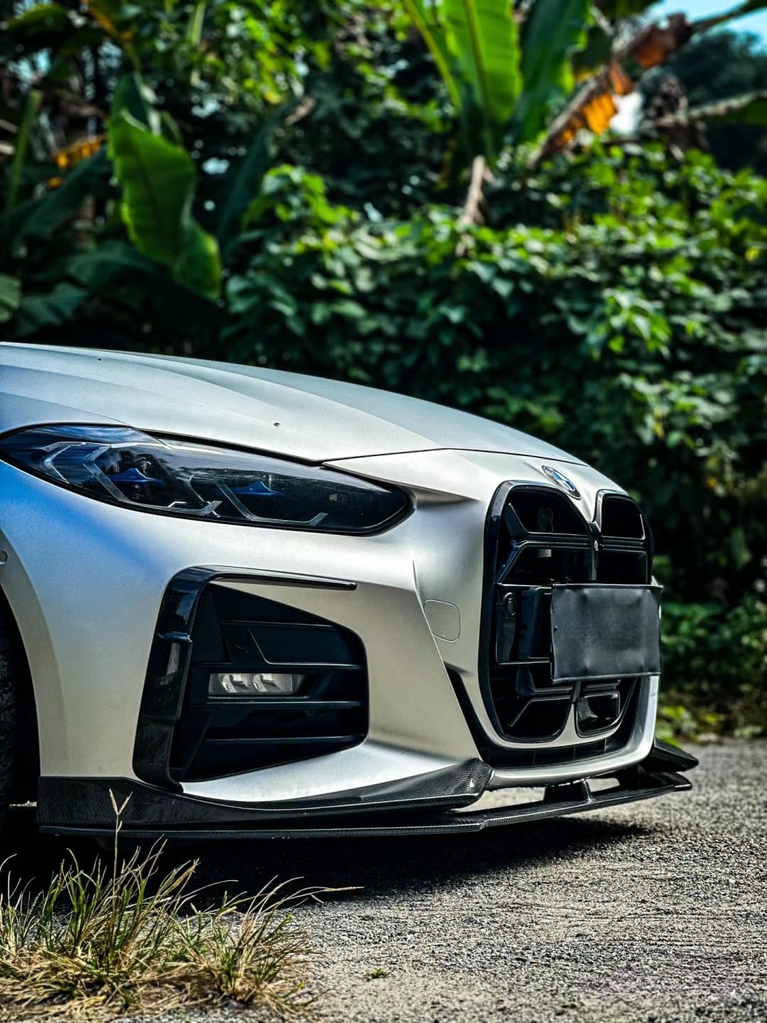 AERO CARBON - BMW 4 SERIES G22 / G23 CARBON FIBRE FRONT LIP AC STYLE