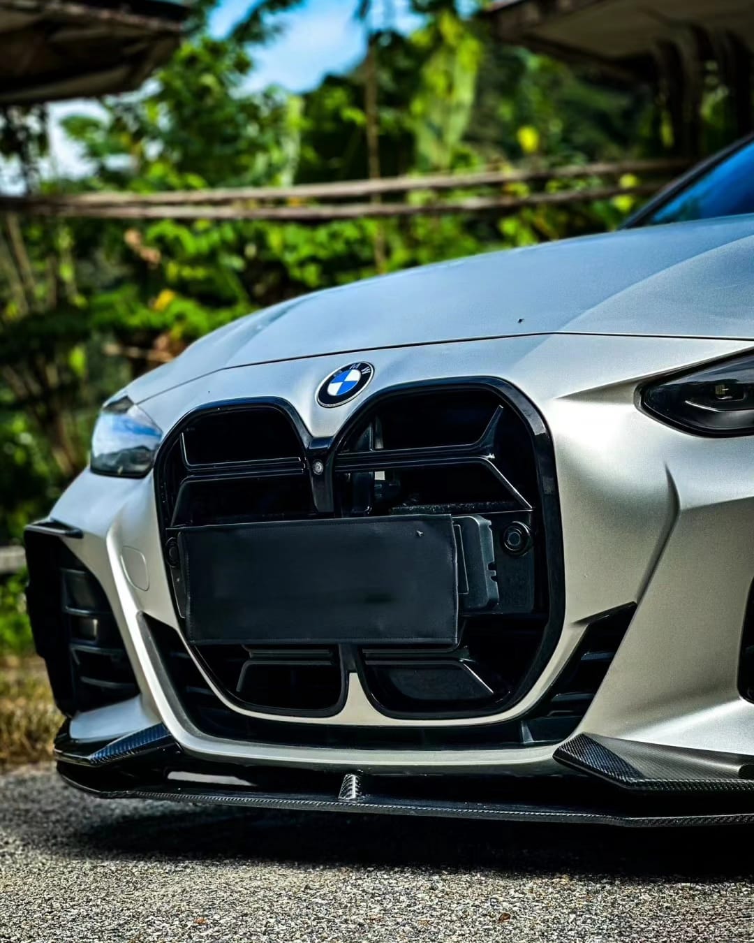 AERO CARBON - BMW 4 SERIES G22 / G23 CARBON FIBRE FRONT LIP AC STYLE
