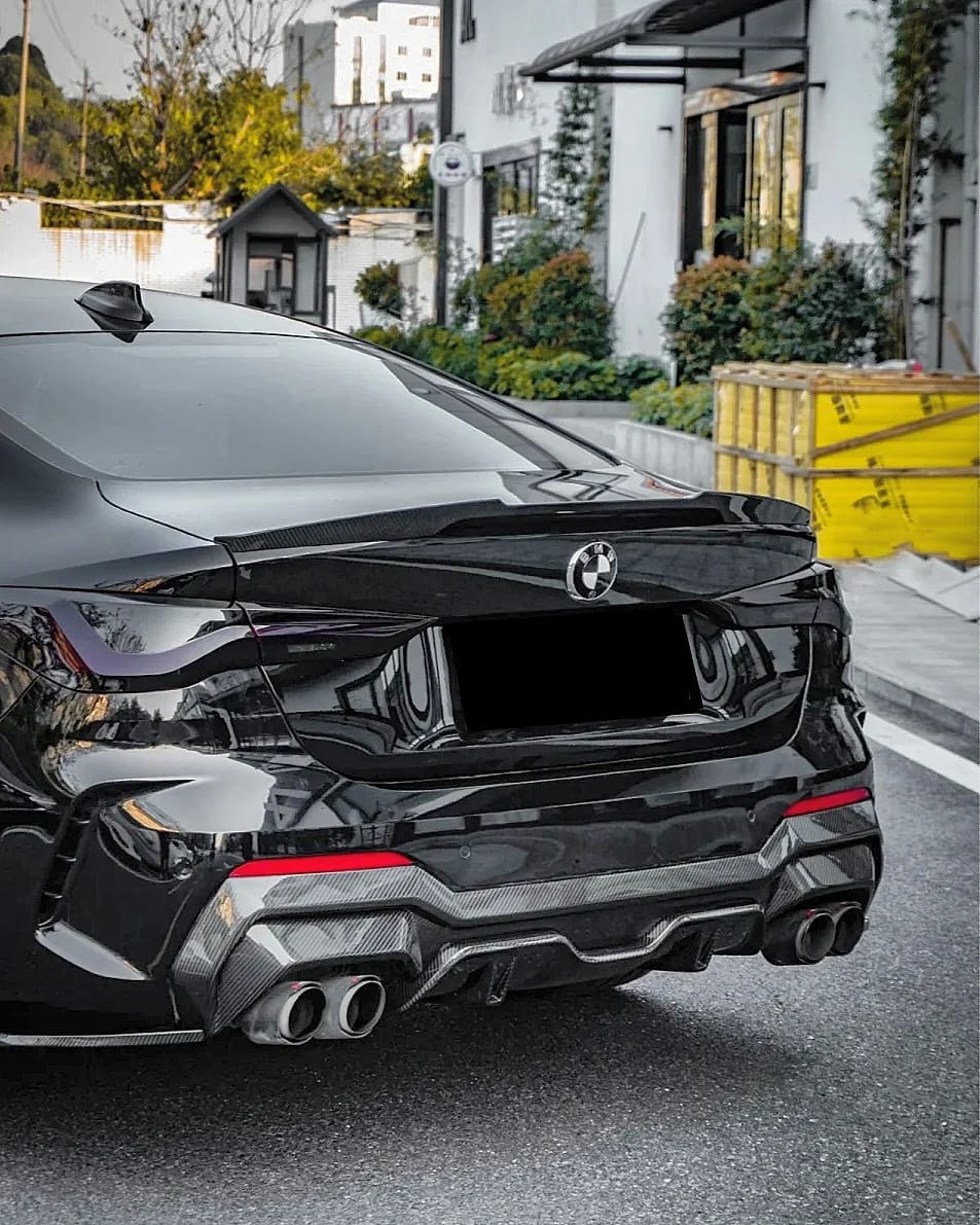 SOOQOO - BMW 4 SERIES G22 / G23 DRY CARBON REAR DIFFUSER CX STYLE