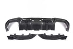 SOOQOO - BMW 4 SERIES G22 / G23 DRY CARBON REAR DIFFUSER CX STYLE