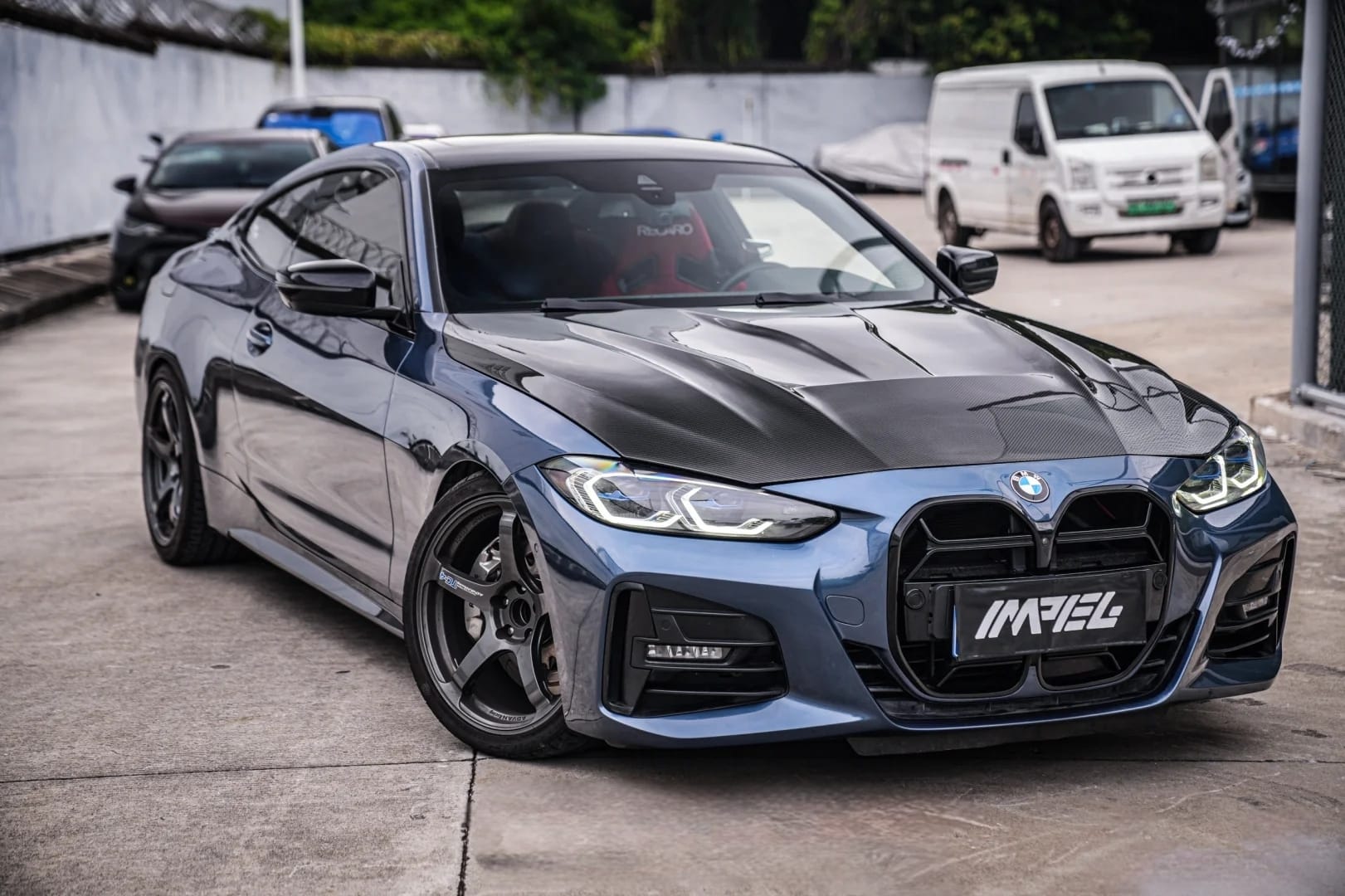 AERO CARBON - BMW 4 SERIES G22 / G23 CARBON FIBRE MAX STYLE HOOD BONNET