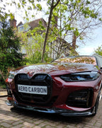 SOOQOO - BMW 4 SERIES G22 / G23 DRY CARBON FIBRE FRONT LIP CX STYLE