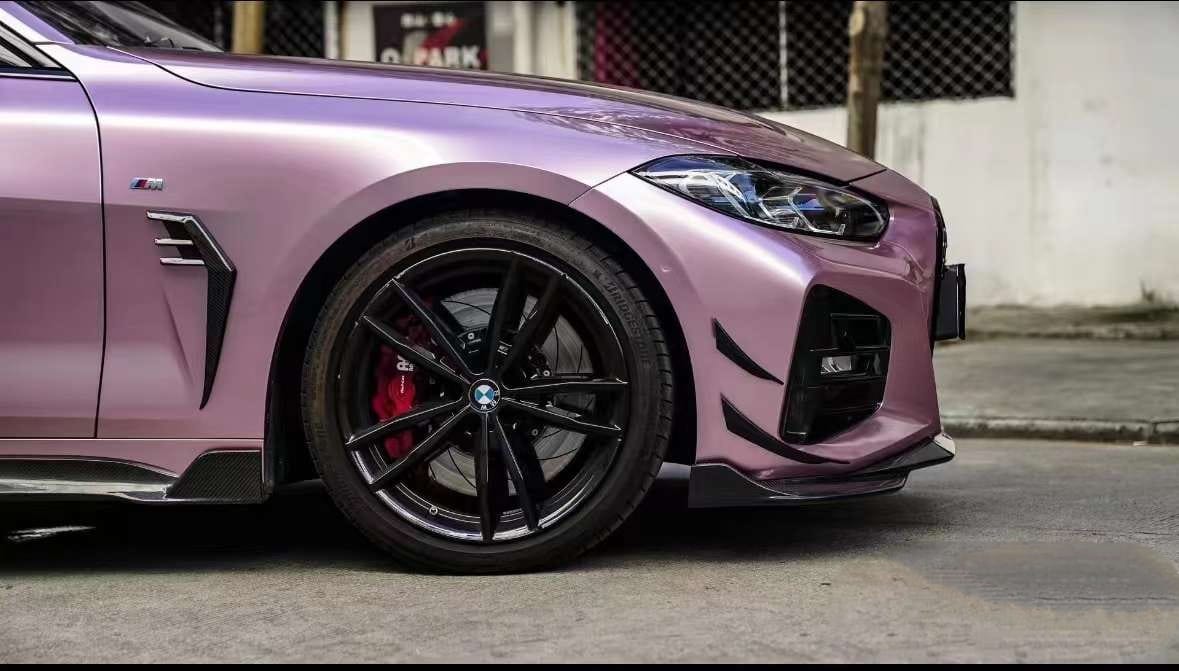 AERO CARBON - BMW 4 SERIES G22 / G23 DRY CARBON FIBRE SIDE VENTS